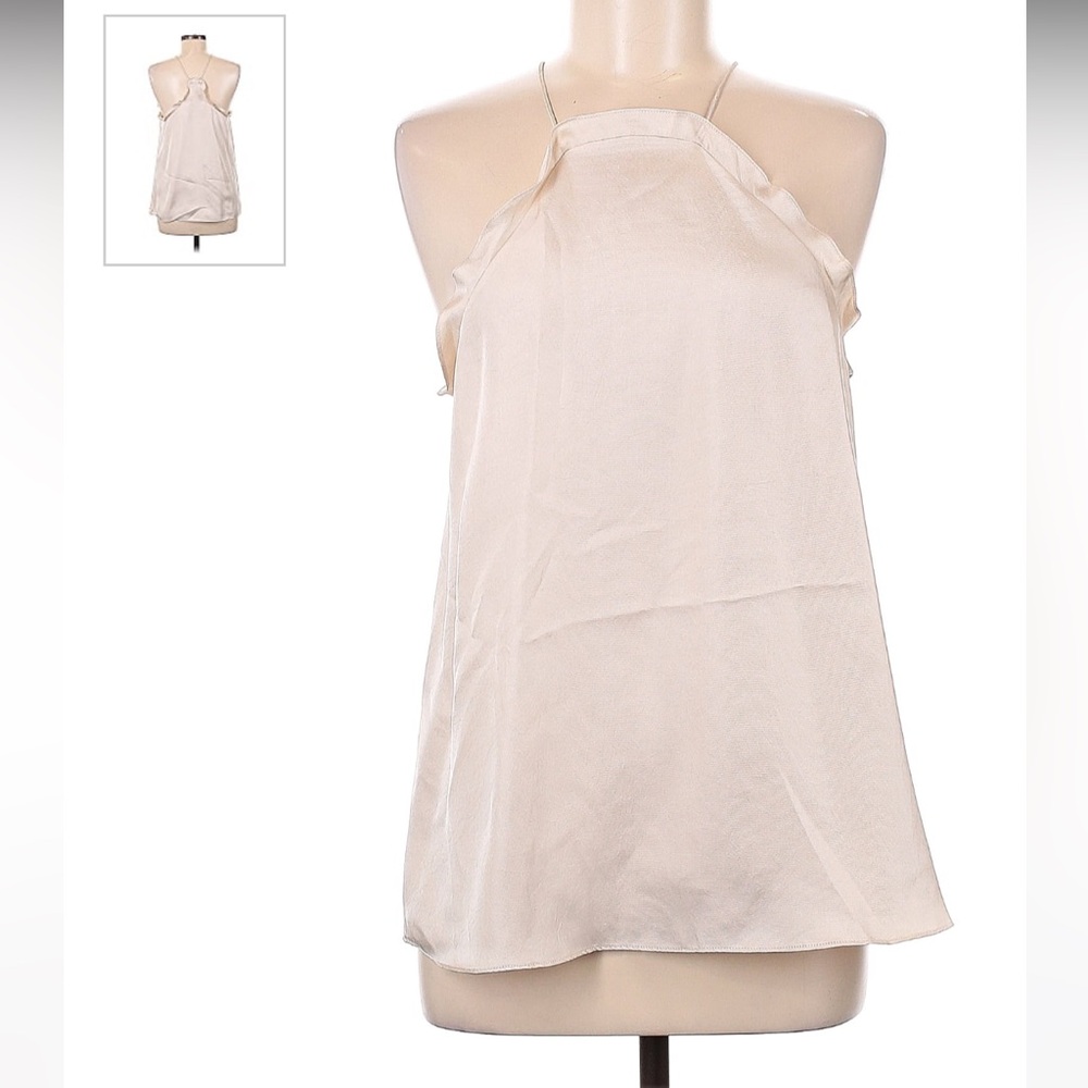 Tibi high neck tank